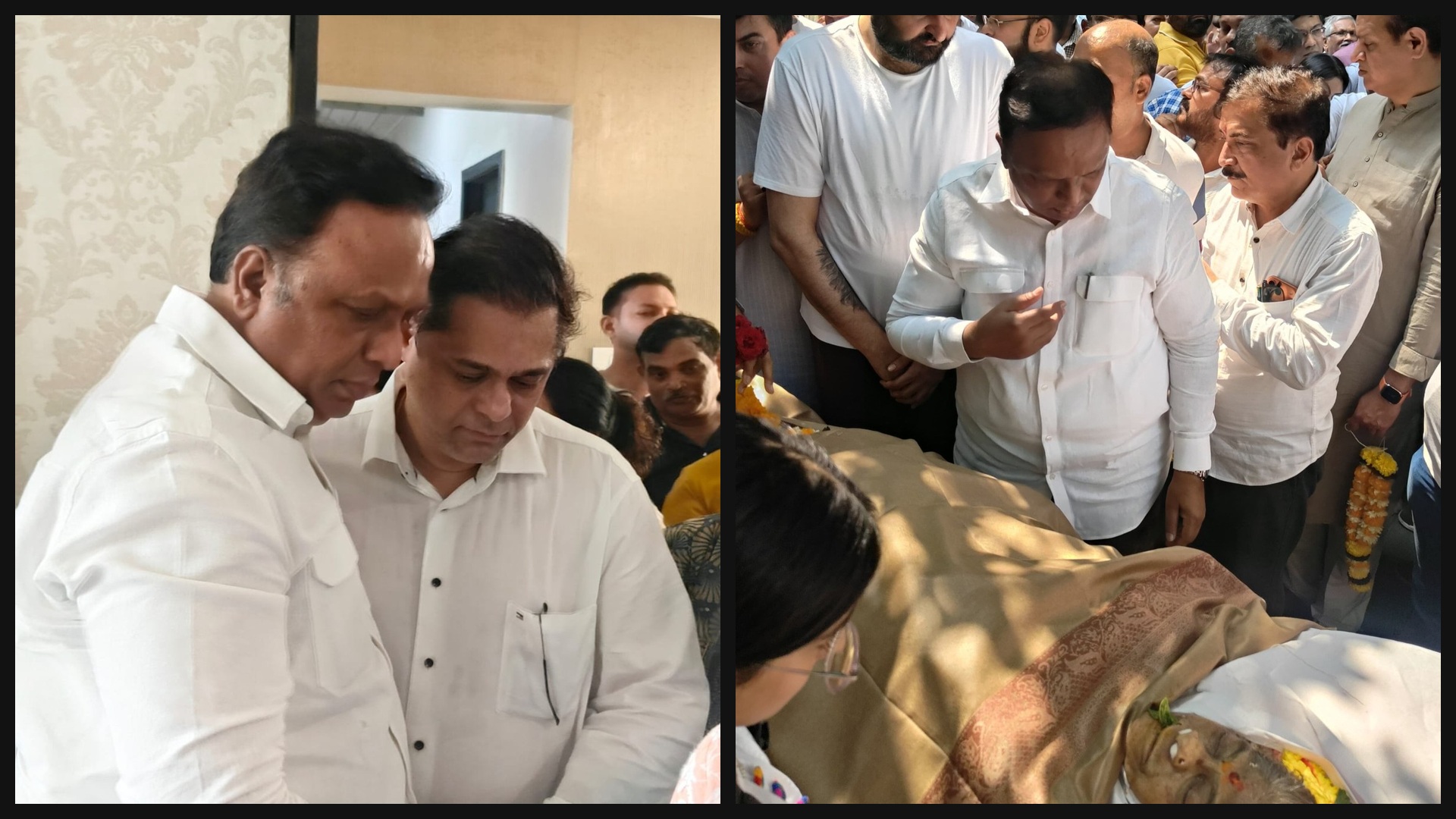 मुंबई: आशिष शेलार ने अमित साटम की माता को दी भावभीनी श्रद्धांजलि